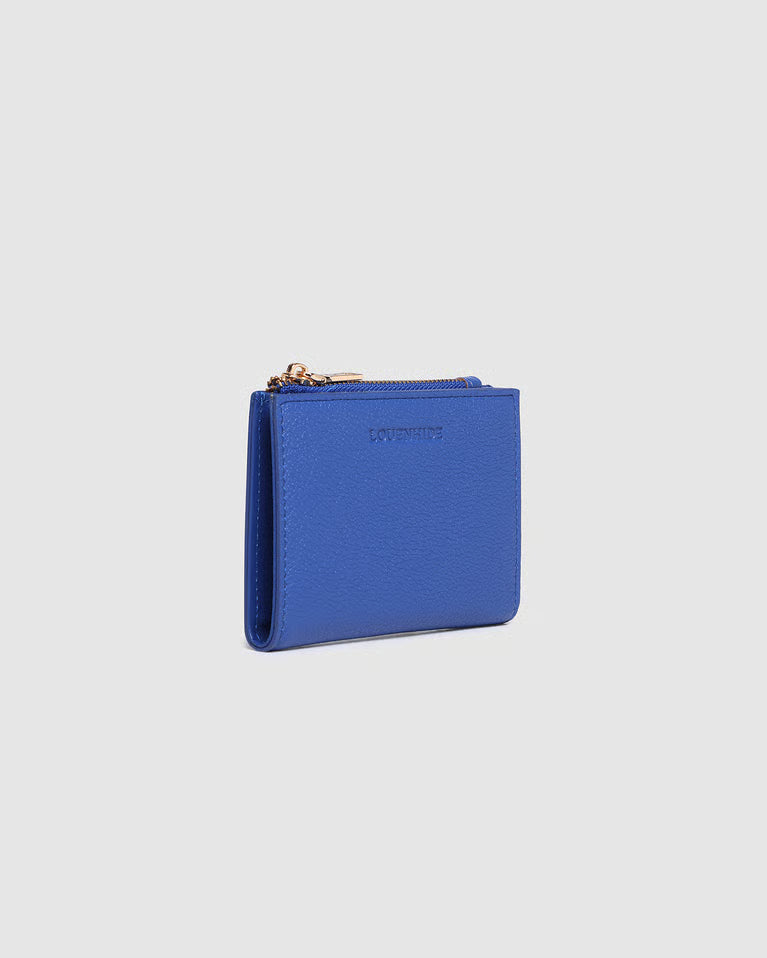 Lily Wallet in Ocean Blue