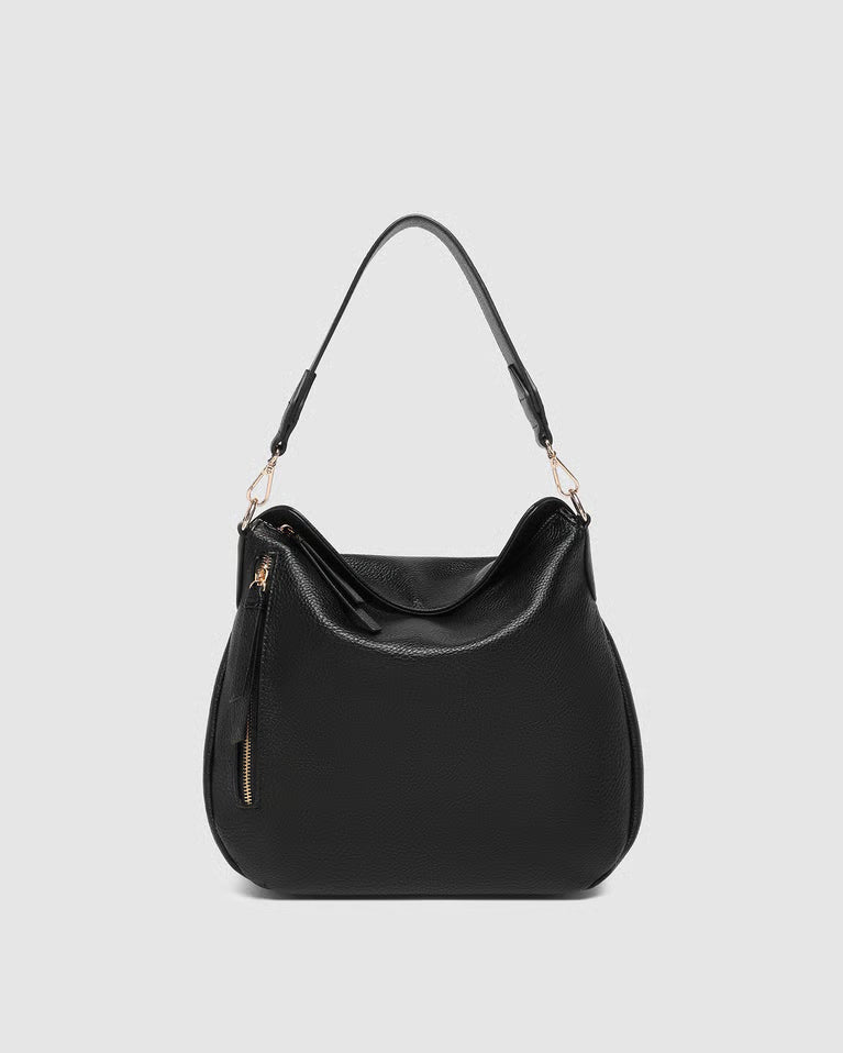Nadia Shoulder Bag in Black