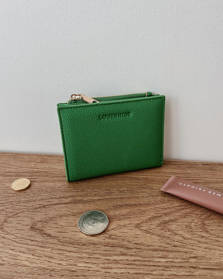 Lily Wallet in Apple Green