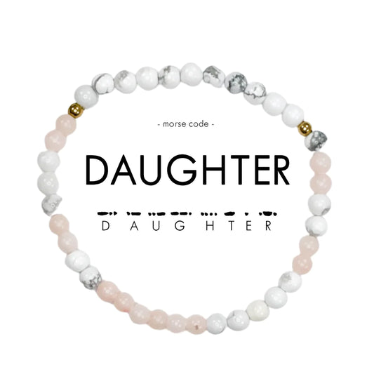 Morse Code Bracelet | DAUGHTER
