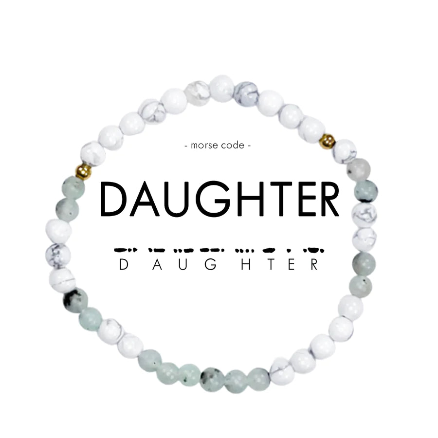 Morse Code Bracelet | DAUGHTER