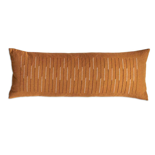 Long Lumbar Pillow Cover in Textura