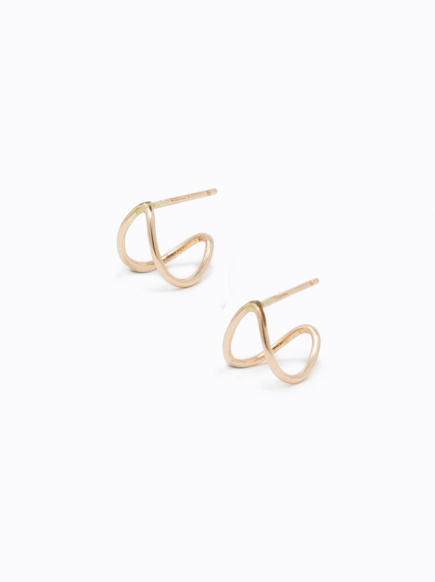 Ear Hug Earrings in Gold