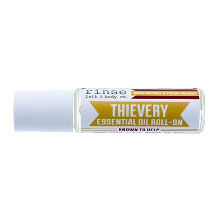Rinse Soap Co. Thievery Roll On Essential Oil Green Roost Culpeper Virginia Boutique